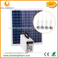 Solarbright portable small house emergency solar energy power lighting home system off grid 12v solar led lights kit